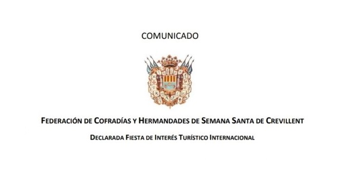 Suspendida la Semana Santa de Crevillent